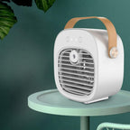  DieffematicKTY Climatiseur Mobile Portable Mini Air Conditioner Desk Fan Cooler Humidifier Purifier Air Conditioner (Color : Black)