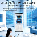 GENERIC Climatiseur Portable Sans Fenêtre, Ventilateur Rafraîchisseur D’Air De 15 L Avec 3 Réglages De Vitesse Et Minuterie De 7,5 Heures, Oscillation à 90° Et Humidificateur, Refroidisseur Évaporatif