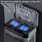  Climatiseurs Portables 3 Modes Unité De Climatisation Portable Avec Oscillation à 120° Réservoir D'eau Extra Large De 50 L Minuterie De 12 Heures Refroidisseur D'air Unité De Climatisation D