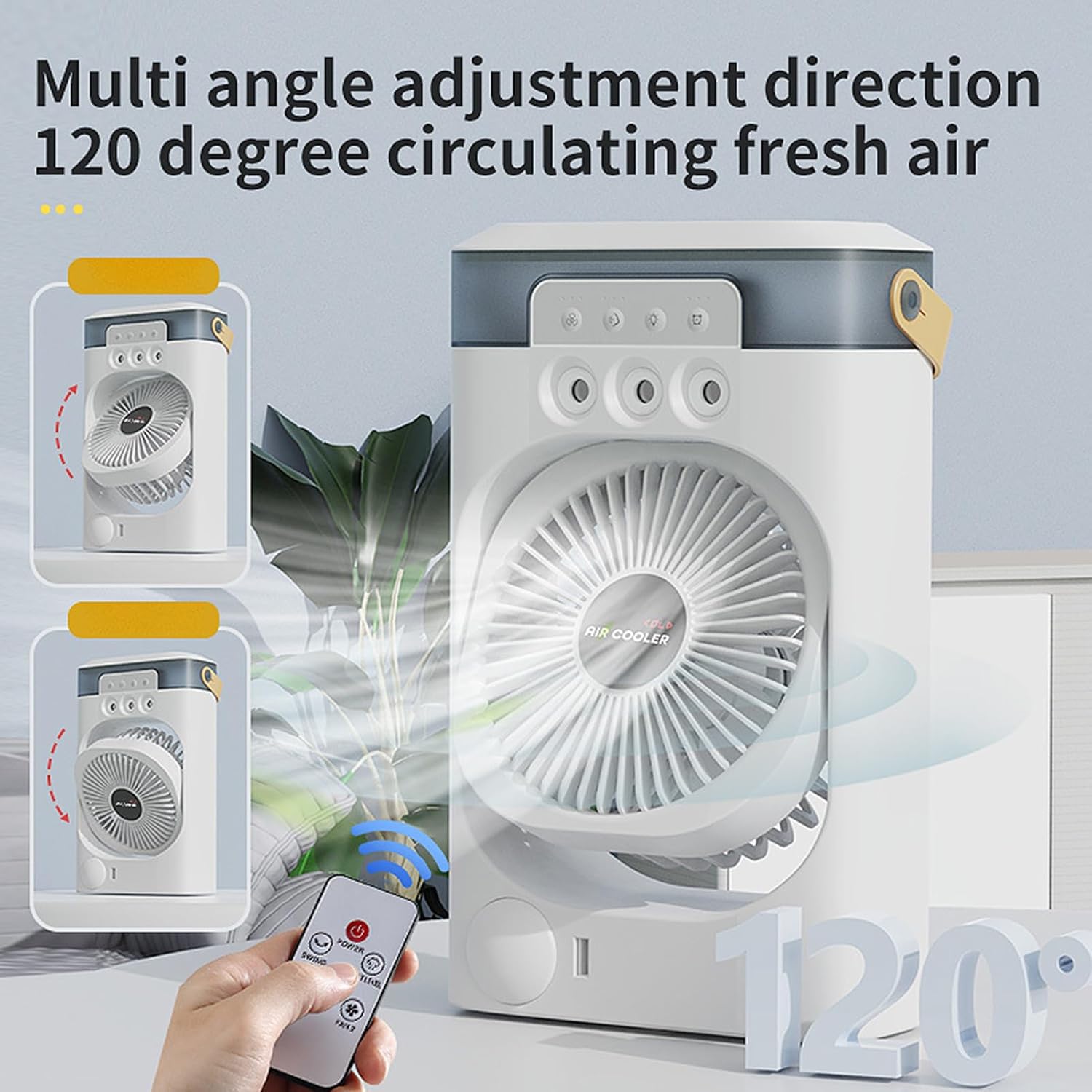  Climatisation - Dispositif De Climatisation, Glacière Humidificateur | Salle D'humidificateur De Vie, Refroidisseur D'air Portable 3 étapes, Climatisation Pour Les Chambres Avec Une Opér