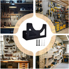  Générique Porte-Meuleuse D'Angle,Support Mural Pour Meuleuse D'angle Porte-Outil Électrique | Organisateur En Fer Robustes Pour Outils Électriques Atelier Bricolage