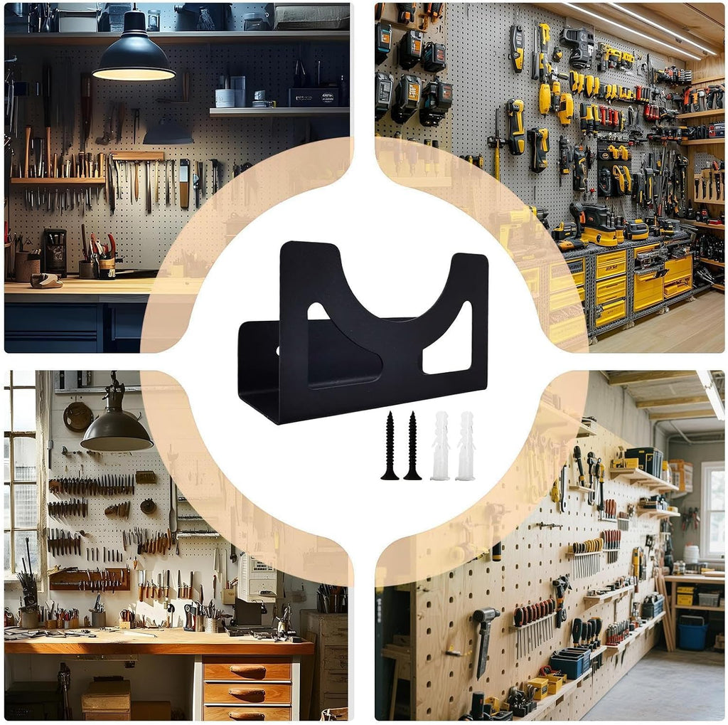 GENERIC Support De Meuleuse | Support Mural Pour Meuleuse D'angle | Support En Fer Multifonction Pour Machine à Polir, Outils électriques, Ponceuses, Perceuses
