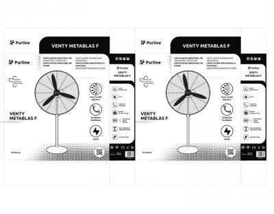  Ventilateur PURLINE VENTY METABLAST F