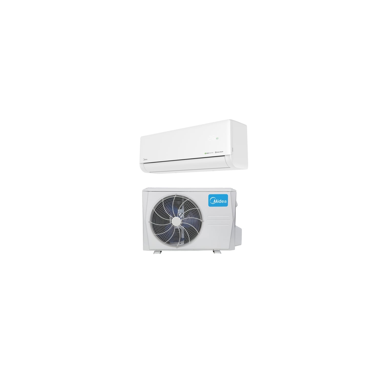  Ensemble Climatiseur Mural Connecté Blanc 5 Kw Solstice - Midea - 13950480