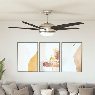  Ventilateur VIDAXL Ventilateur De Plafond Orné Avec Lampe 1
