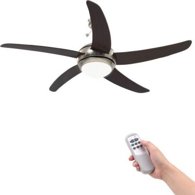  Ventilateur VIDAXL Ventilateur De Plafond Orné Avec Lampe 1