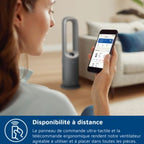  Purificateur D'air, Ventilateur, Chauffage PHILIPS AMF870/15 3-en-1 Série 8000, Jusqu’à 70 M², Gris