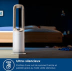  Purificateur D'air, Ventilateur, Chauffage PHILIPS AMF870/16 3-en-1 Série 8000, Jusqu’à 70 M², Blanc