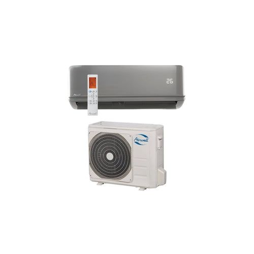  Climatisation Unité Extérieure Ydab Et Unité Intérieure Murale Hdmb Harmonia Gris 5 Kw - Airwell