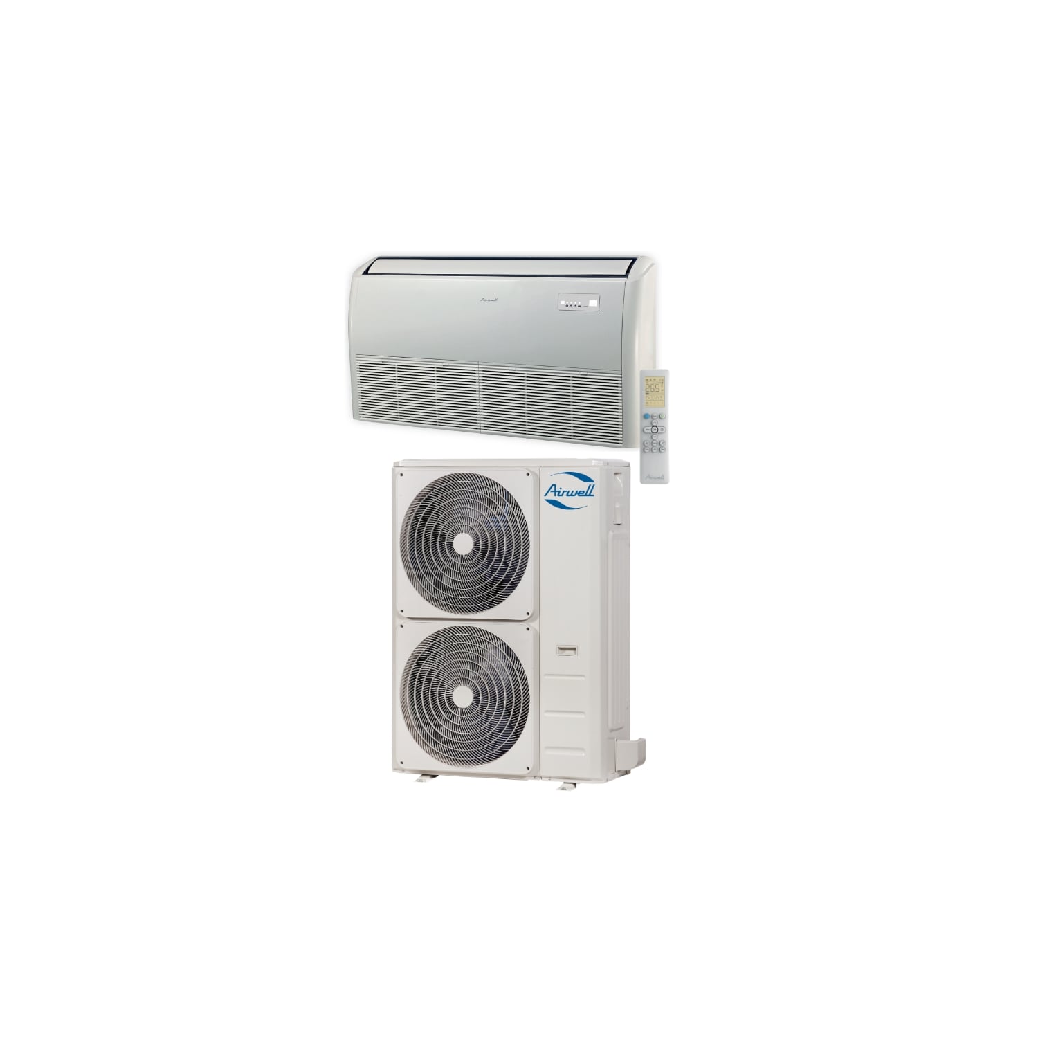  Climatisation Unité Extérieure Ydax Triphasée Et Unité Intérieure Allège Plafonnier Fdmx 14 Kw - Airwell