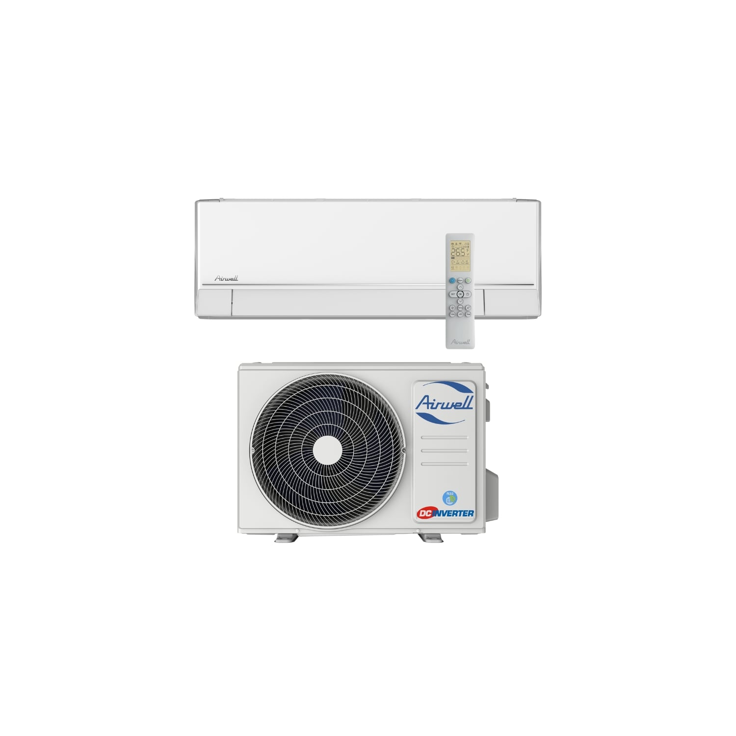  Climatisation Unité Extérieure Ydac Et Unité Intérieure Murale Hdhc Artica 7 Kw - Airwell